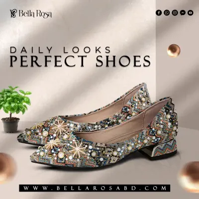 NICHE DESIGN RETRO FLAT SHOES FOR WOMEN 
